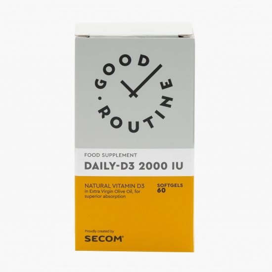 Daily-D3 2000 IU 60 capsule 