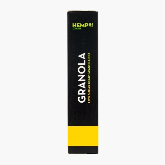 Granola eco cu cânepă Low Sugar, 400g