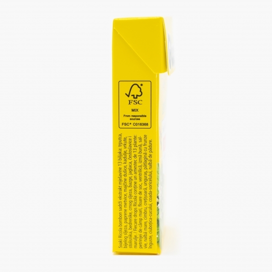 Dropsuri din plante Lemon Mint fără zahăr adăugat 40g