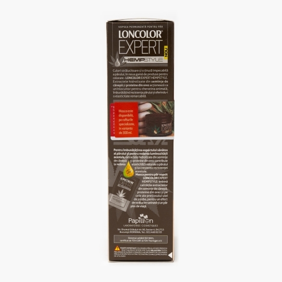 Vopsea permanentă pentru păr Expert Hempstyle 7.64 Roșu mediu arămiu 100ml