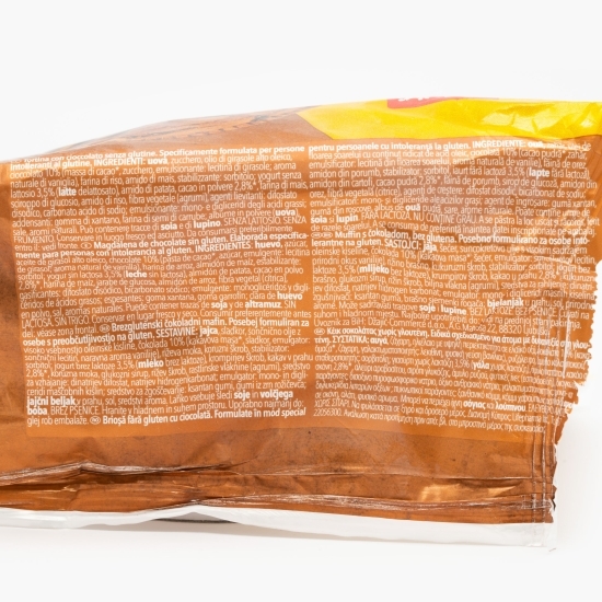 Brioșe cu ciocolată fără gluten 65g