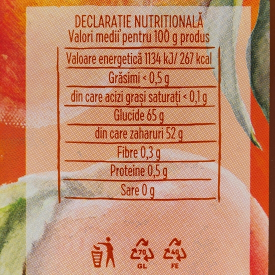 Gem de piersici 370g