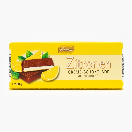 Ciocolată umplută cu cremă de lămâie 100g