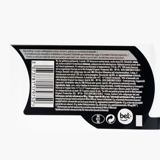 Brânză mini protein 3 porții 60g