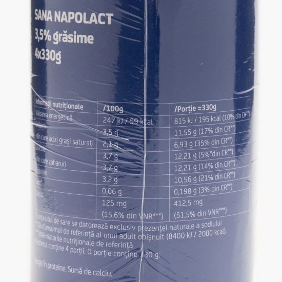 Sana 3.5% grăsime 4x330g 
