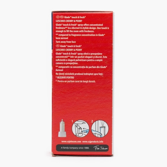 Rezervă pentru odorizant Touch&Fresh Cherry&Peony 10ml