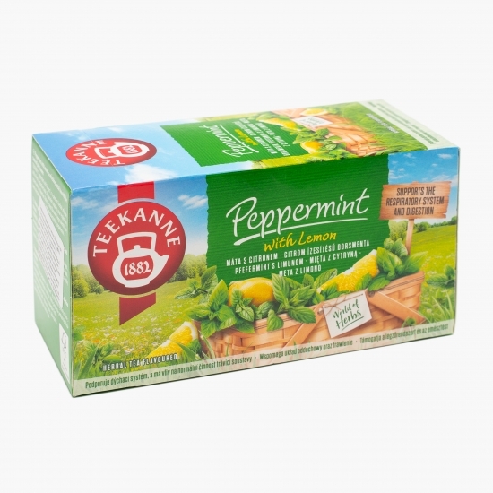 Ceai de mentă cu lămâie 20 plicuri