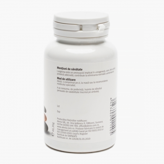 L-arginină 1000mg 30 comprimate filmate