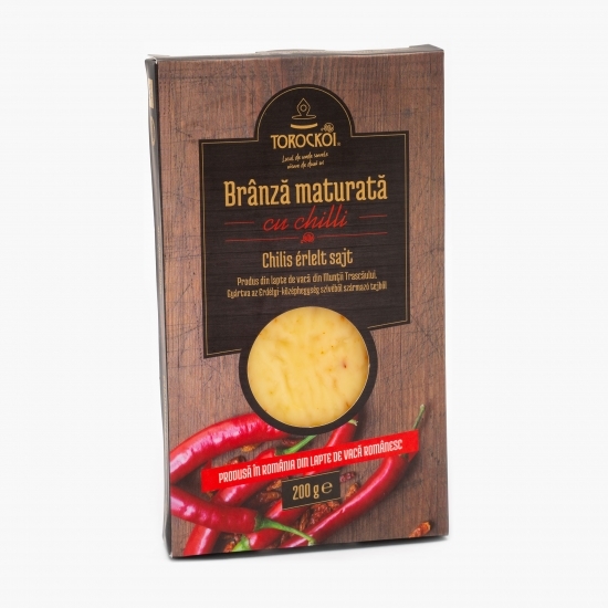 Brânză  maturată cu chilli 200g