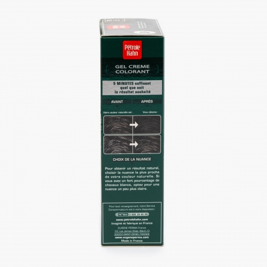 Vopsea de păr fără amoniac pentru bărbați nr. 10 negru 85ml