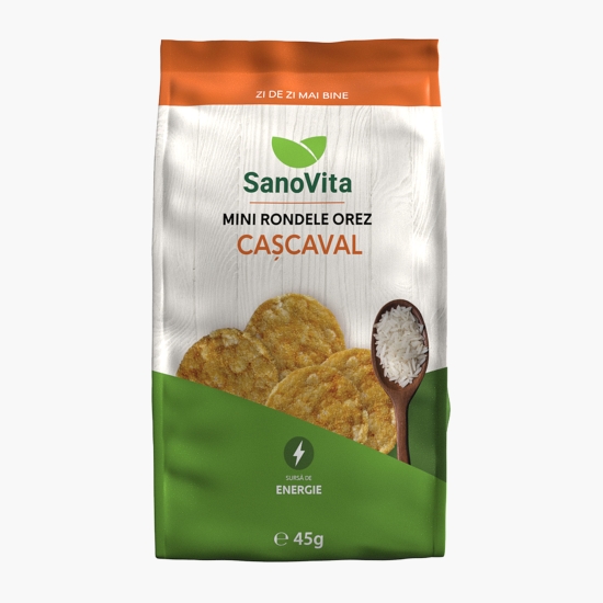 Mini-rondele din orez cu cașcaval 45g