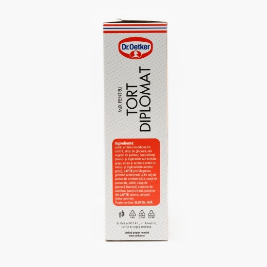 Mix pentru tort Diplomat cu bucăți de portocale confiate 430g