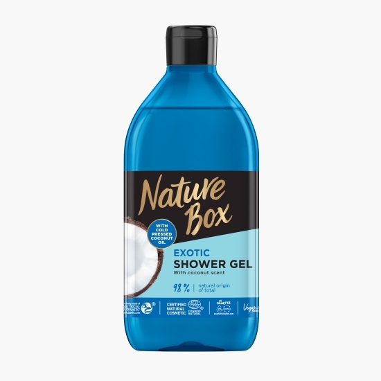 Gel de duș bio cu ulei de cocos 385ml