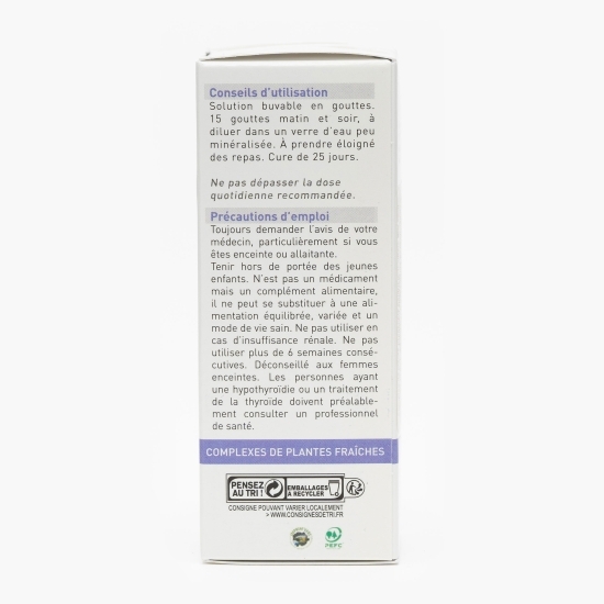 Complex de plante proaspete eco pentru detoxifiere 50ml