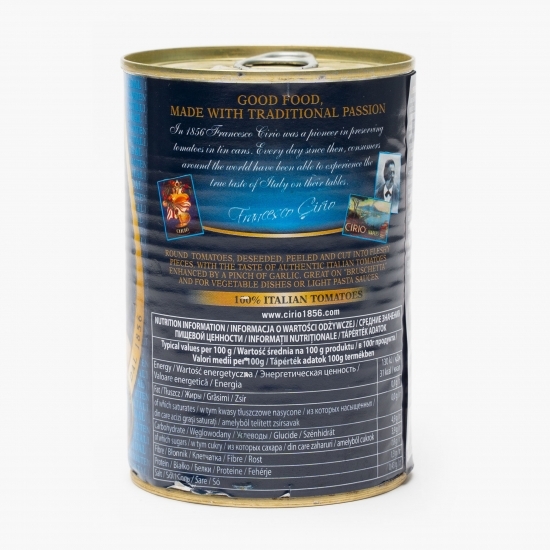 Pulpă de roșii cu usturoi 400g