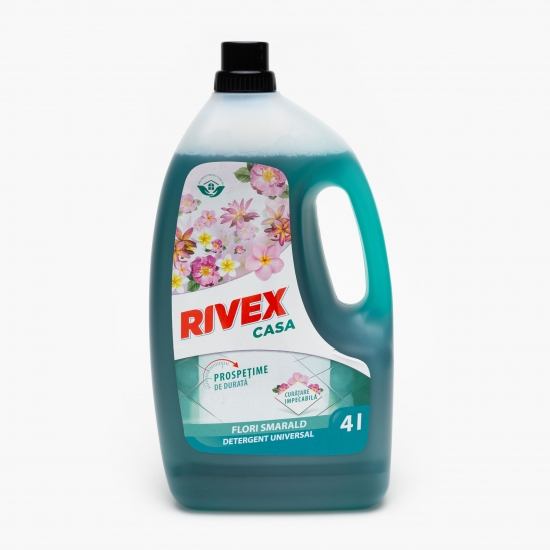 Detergent universal pentru pardoseli flori, smarald 4l