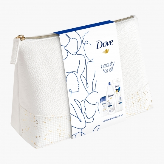 Set cadou Original Trio gel de duș 250ml + lapte de corp 250ml + antiperspirant stick 400ml + geantă pentru cosmetice