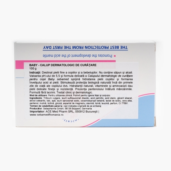 Calup dermatologic de curățare Baby 100g