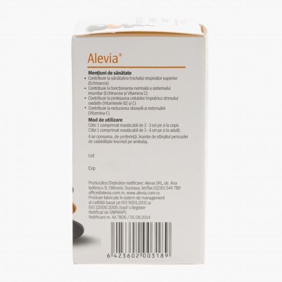 Propolis Vitamina C cu echinacea 40 comprimate