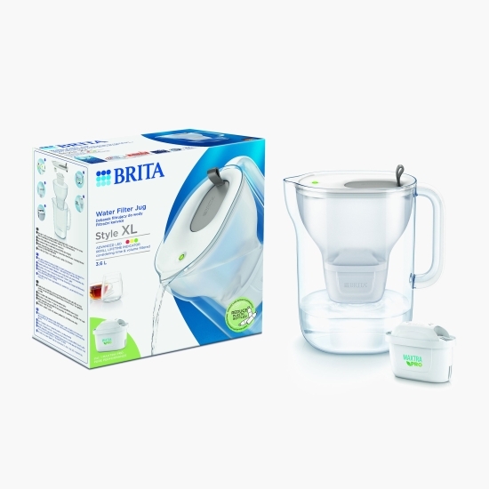 Cană filtrantă  Style XL 3, 6l Maxtra PRO (gri)