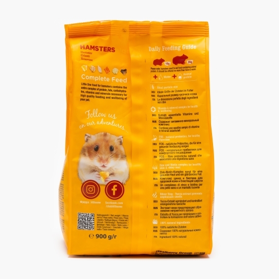 Hrană hamsteri 900g