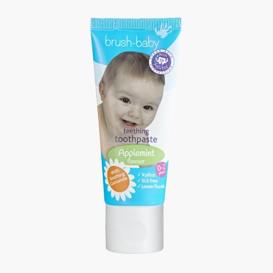 Pastă dinți, măr și mușețel, 0-2 ani, 50ml
