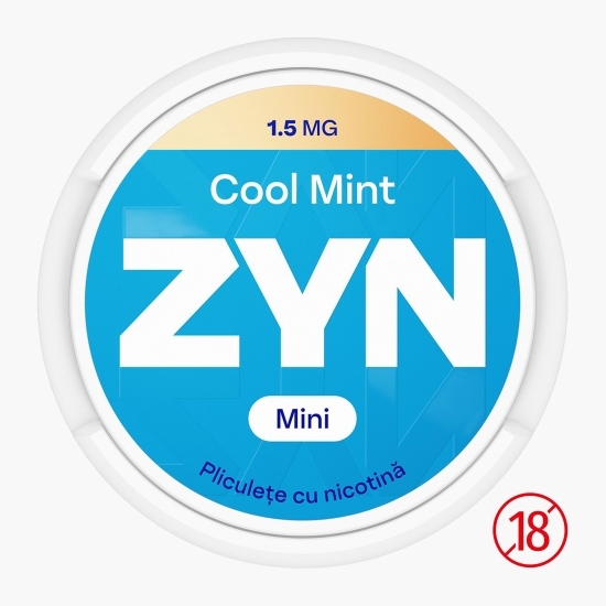 Pliculețe cu nicotină Cool Mint Mini 1.5mg