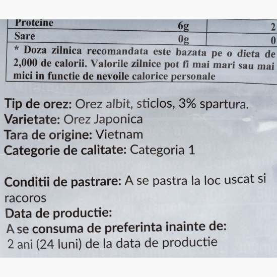Orez pentru sushi Japonica 1kg