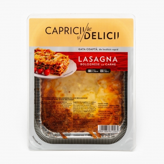 Lasagna Bolognese coaptă 400g