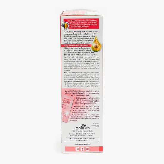 Vopsea permanentă pentru păr Ultra 11 gri Reflex 100ml