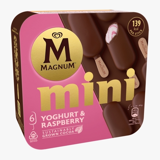 Înghețată Mini Yoghurt & Raspberry 6x55ml
