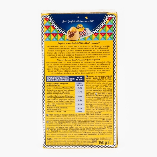 Praline aromă lămâie Bijou, editie limitată Dolce & Gabbana, 150g