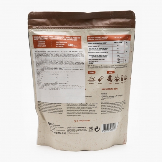 Oats Ready to Mix cu aromă de brownie 500g