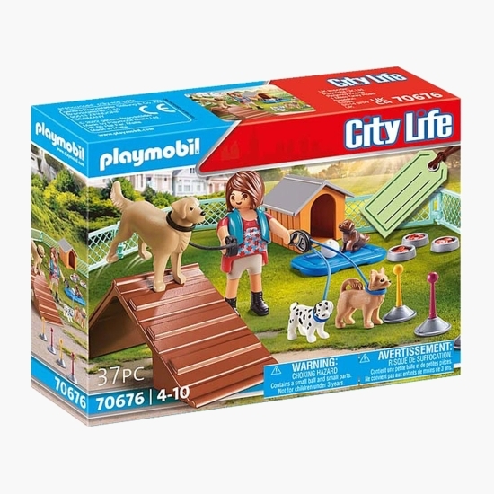Set cadou figurine - Dresor de câini, 3+ ani
