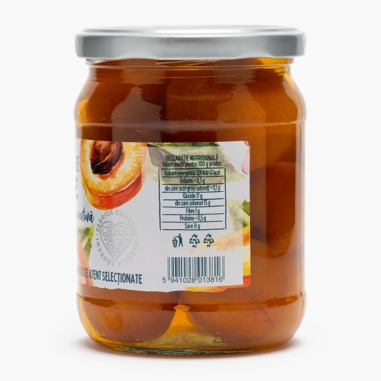 Compot de caise dulce fără dulce 520g 