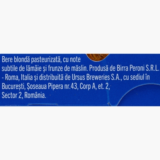 Bere blondă Capri sticlă 3x0.33l