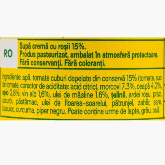 Supă cremă cu roșii 310ml