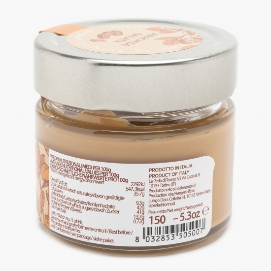 Cremă de alune de pădure prăjite cu sare de Cervia 150g