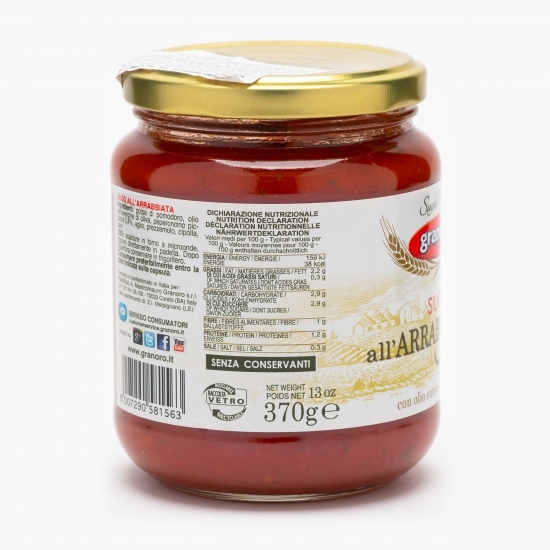 Sos arrabbiata 370g