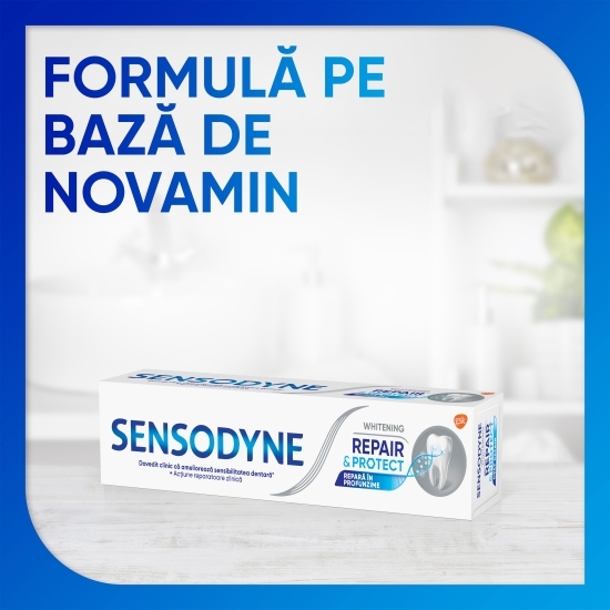 Pastă de dinți cu fluor Repair & Protect Whitening 75ml
