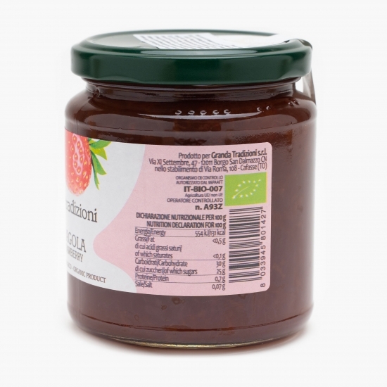 Gem de căpșuni eco fără zahăr 320g