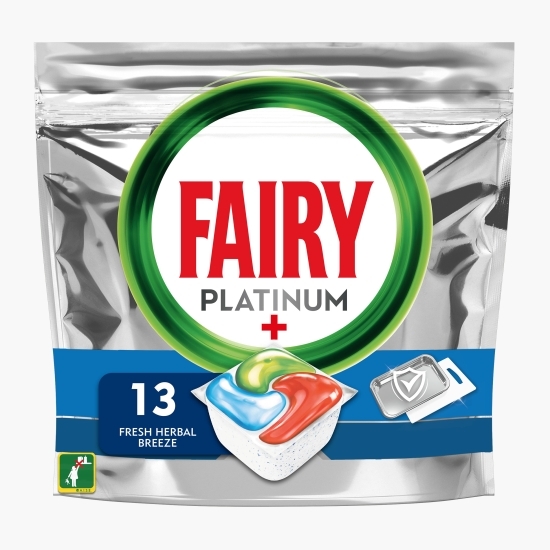 Detergent automat capsule pentru mașina de spălat vase Platinum Plus Deep Clean, 13 spălări
