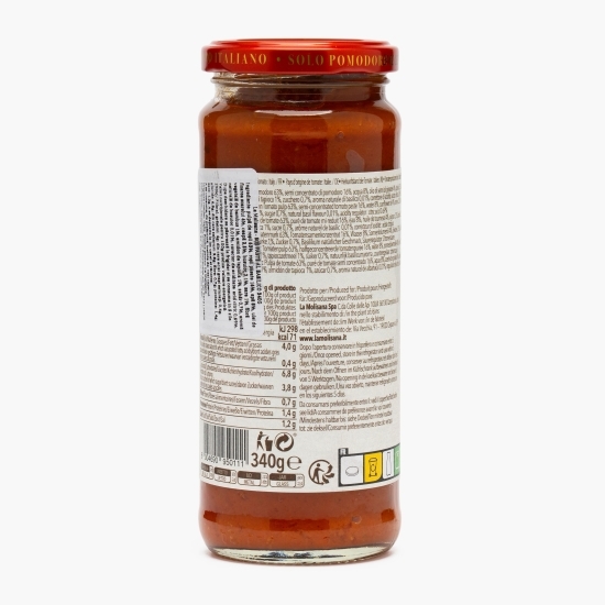 Sos pentru paste Al Basilico 340g