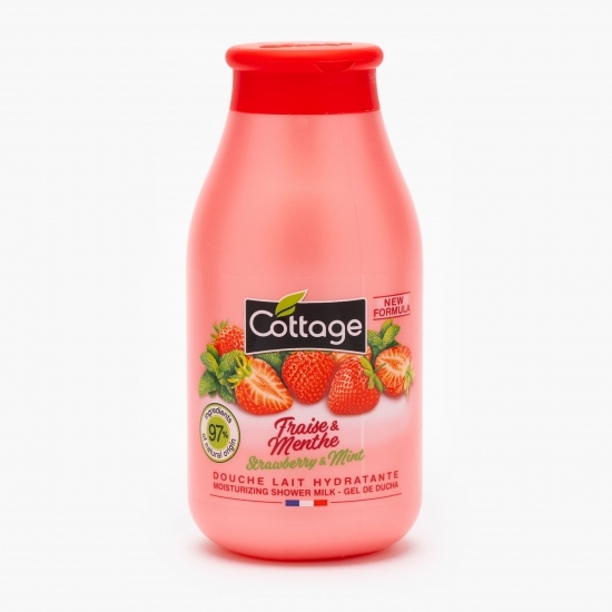 Lapte de duș căpșuni și mentă 0.25l