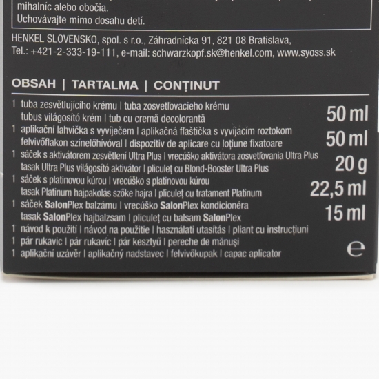 Decolorant pentru păr Professional Performance, 13-5 platinum lighter, 115ml