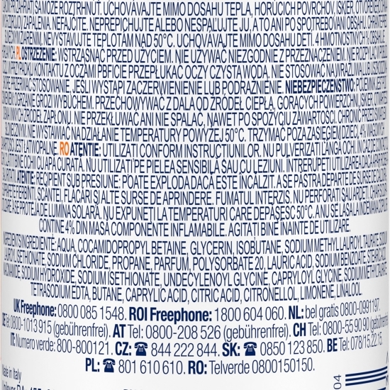 Spumă de duș și pentru ras Glow 200ml