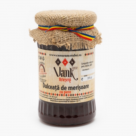 Dulceață de merișoare cu pere 370g