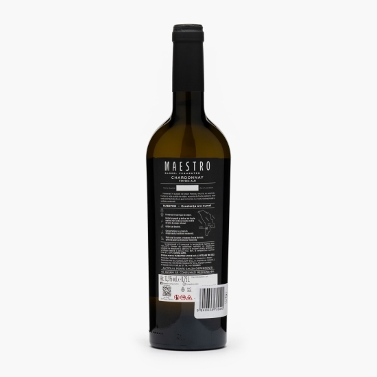 Vin alb sec Chardonnay Barrique, 12.5%, 0.75l