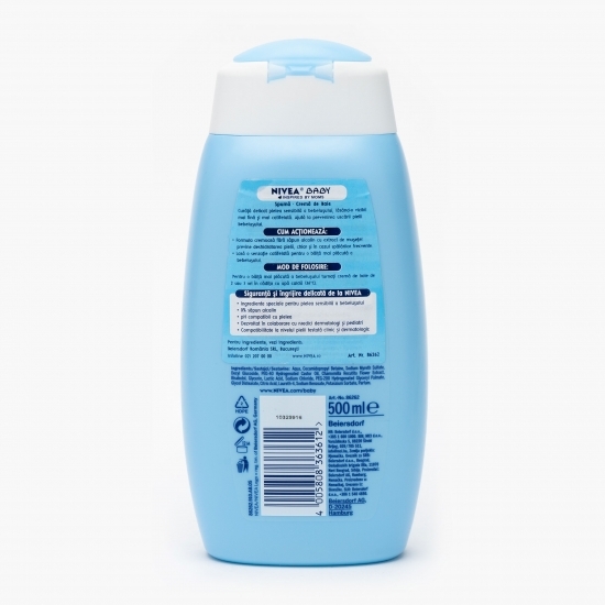 Spumă-cremă de baie pentru bebeluși, Baby Bubble Bath 0.5l