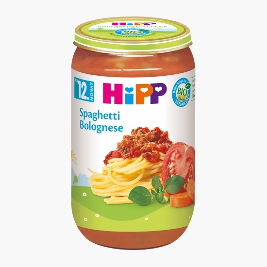 Meniu eco Spaghetti Bolognese, +12 luni, 250g